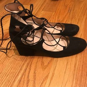 Zara Tie Heels